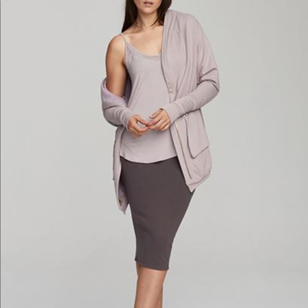 Marsté Seattle Hi Lo Sweater Pastel Mauve M 8/10